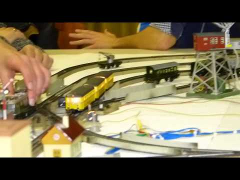 39. Stummi-Treff WN,  26 - Indusi-Meßwagen, BR 724 003-9  mit 2 Messwagen auf doppelte Kehrschleife