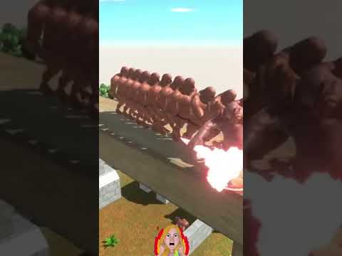 Army fantasy vs Ogre Lord Challenge Animal Revolt Battle Simulator #shorts