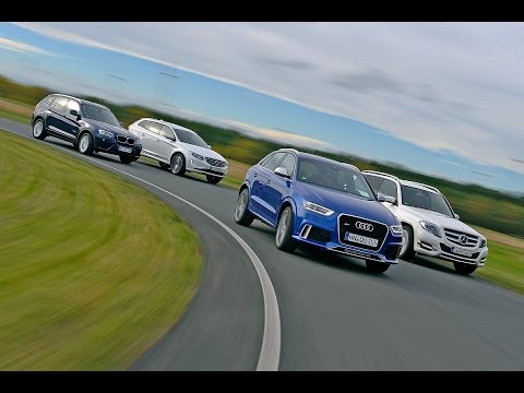 BMW X3 vs. Audi RS Q3 vs. Mercedes GLK vs. Volvo XC60