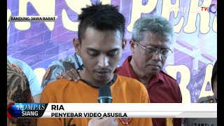 Penyebar Video Mesum Berseragam ASN Ditangkap Polda Jabar Penyebar Video Mesum Berseragam ASN Ditangkap Polda Jabar
