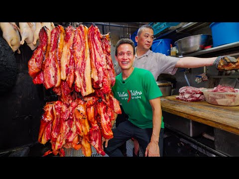 King of Roast Goose!! ⭐️ Insane BBQ Meat Tour in Hong Kong!!