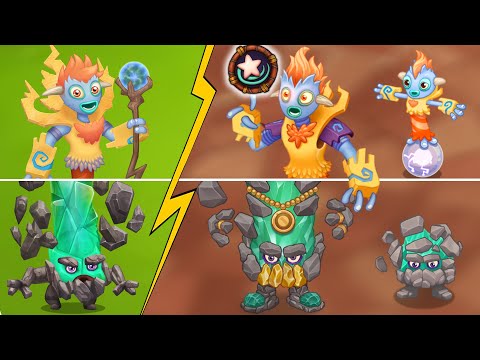 12 Adult Celestials - All Adult, Young & Elder Celestials Comparison | My Singing Monsters