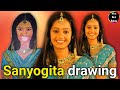 Sanyogita drawing || Prithvi Sanyogita background music #shorts