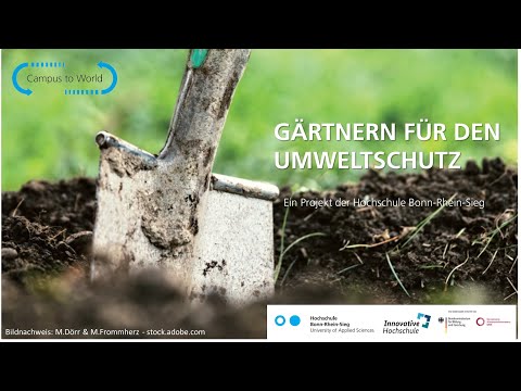 Gärtnern für den Umweltschutz DIY-Workshop 3: Gesunder Garten – Humus und Klimaschutz
