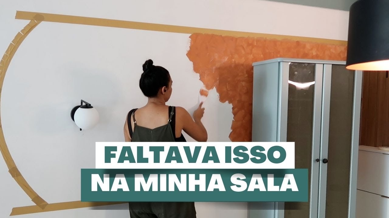 COMO DECORAR A PAREDE com pintura e artes