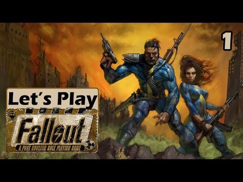 Let's Play Fallout 1 [Part 1] - Character Creation & Vault 15