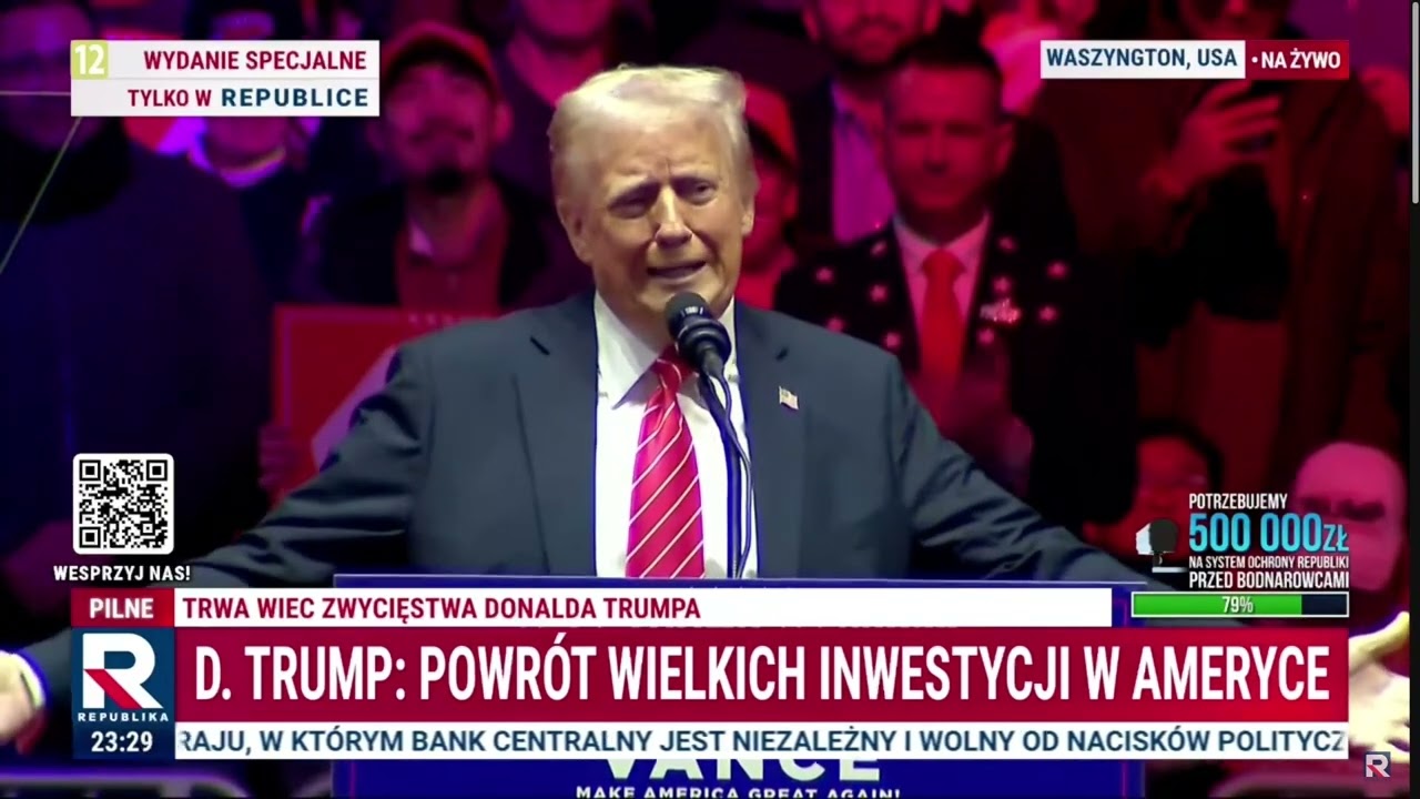 D. Trump: przed nami powrót wielkich inwestycji w Ameryce!
