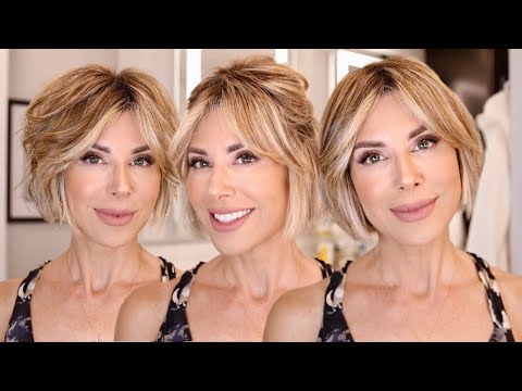 4 Ways to Style a Short Bob Haircut | Dominique Sachse