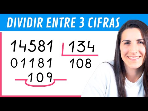 Cómo DIVIDIR por TRES CIFRAS 🥉