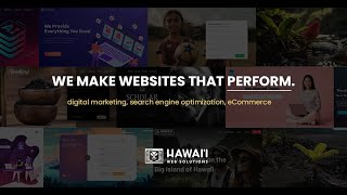 Hawaii Web Solutions - Video - 1
