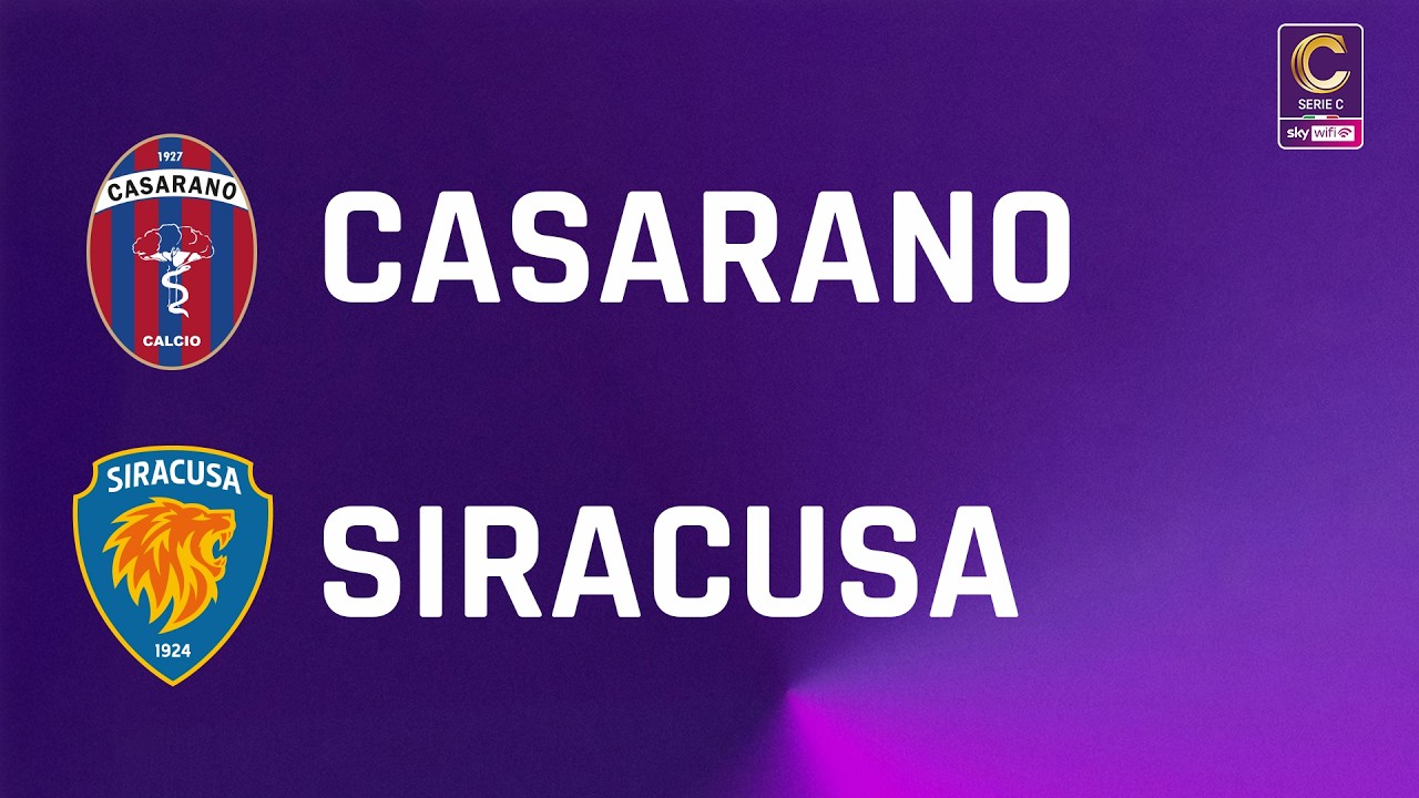 Casarano vs Siracusa Calcio Highlights