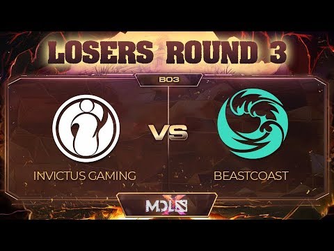 Invictus Gaming vs beastcoast Game 3 - MDL Chengdu Major: Losers' Round 3