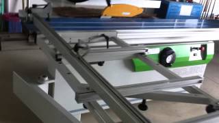 MÁY CHẾ BIẾN GỖ ĐẠI PHÚC VINH - Máy cưa bàn trượt 2 lưỡi