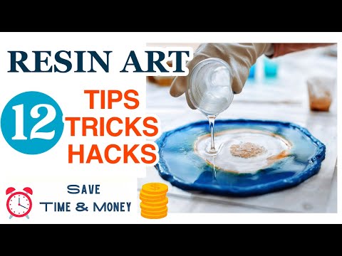 Top TIPS, TRICKS and HACKS to Create RESIN ART for BEGINNERS