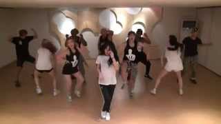 Hyuna Red mirrored Practice dance