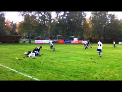 OSK Oberndorf in Mattsee am 26.10.2011/brutales Foul an Mario Huber