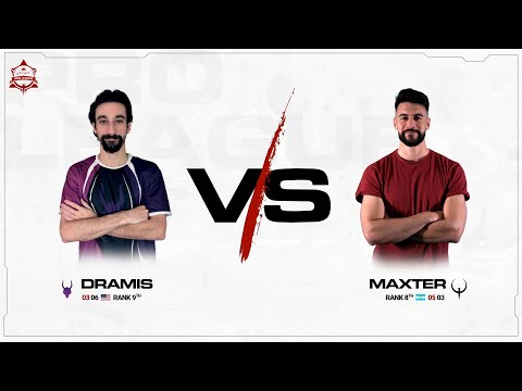 dramiS vs maxter - Quake Pro League - Week 13