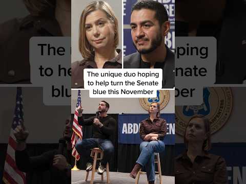 The unique duo hoping to help turn the Senate blue this November
