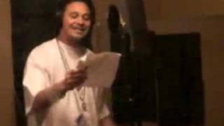bizzy bone recording on the natural high in studio                           NuNation Productions