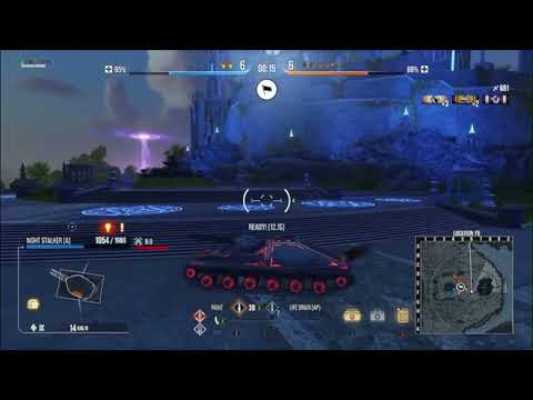 Haydn's Arachnid & Duke's Nightstalker vs. Roswell & Asterion Halloween Monster Mash World of Tanks