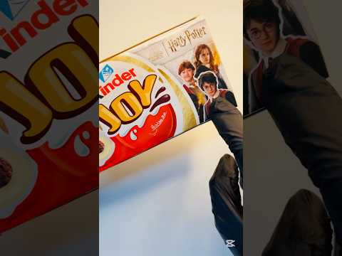Unboxing Harry Potter Kinder Joy! What’s Inside? (Middle One Stays a Mystery!) 😍😍🍫🍫🍩🍪