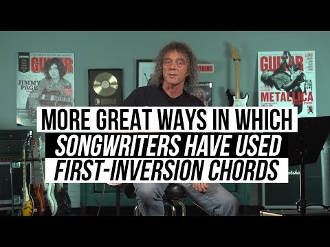 More Great Ways In Which Songwriters Have Used First-Inversion Chords
