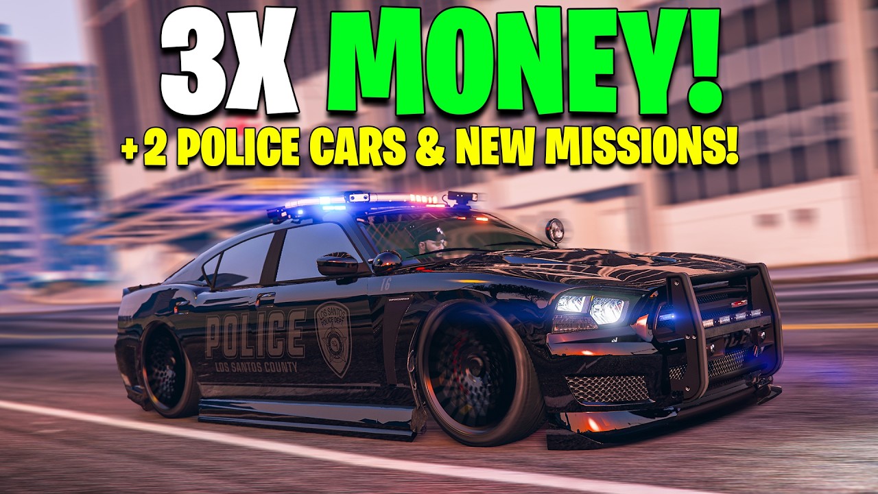 NEW POLICE CARS, NEW CONTENT, TRIPLE MONEY, DISCOUNTS & MORE | GTA Online Weekly Update