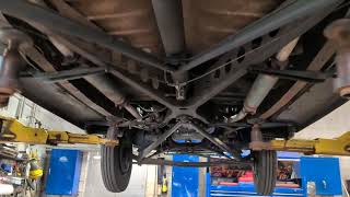 29-Years-Family-Owned 1941 Ford Deluxe Coupe Underbody