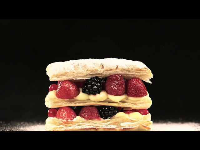 Puff Mixed Berries Mille-Feuilles
