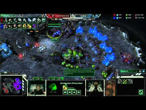 (HD439) Marineking vs DRG - TvZ - Game 2 MLG - Starcraft 2 Replay [FR]