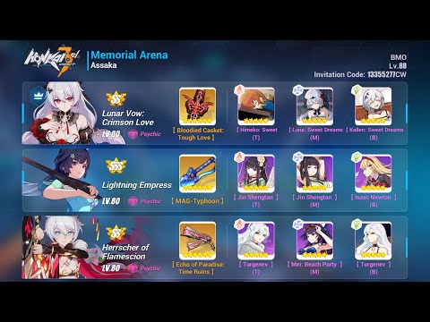 [HI3 SEA] Exalted MA - Assaka (SS) 31946 - LE, LV(SS0), HFS