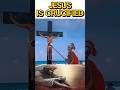 Jesus Is Crucified Shorts Fe Jesus Jesuschrist