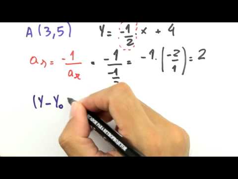 Me Salva! GA30 - Distância entre um ponto e uma reta: Passo a passo