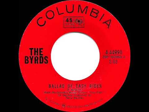 1969 Byrds - Ballad Of Easy Rider (mono 45--longer version)