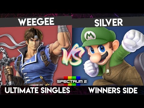 SPECTRUM 2 - Weegee (Richter) vs. Silver (Mario) - Winners Side - Smash Ultimate Singles