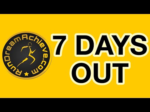 What to Do a Week Before a Marathon to Get Top Results