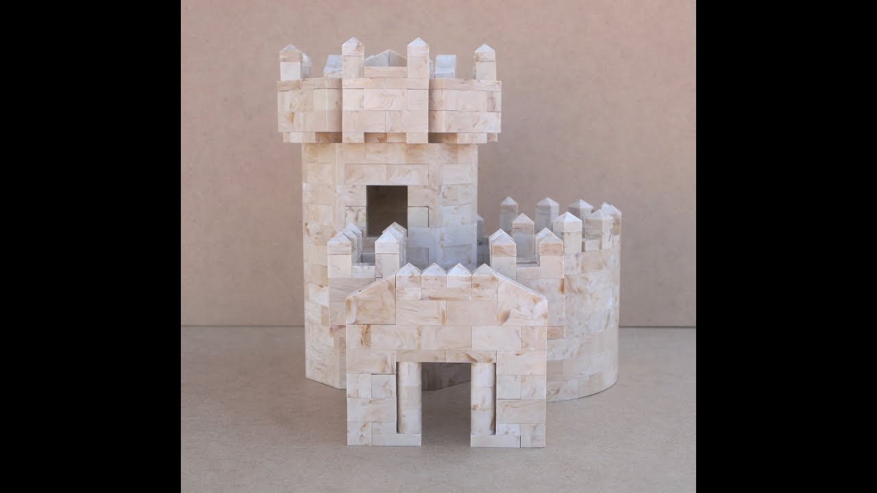 Castillo Modelo 01 NG. Vistas y proceso del montaje.