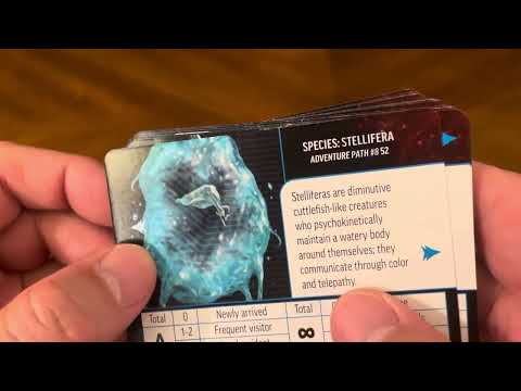Starfinder RPG: Deck of Endless NPCs (Unboxing #439)