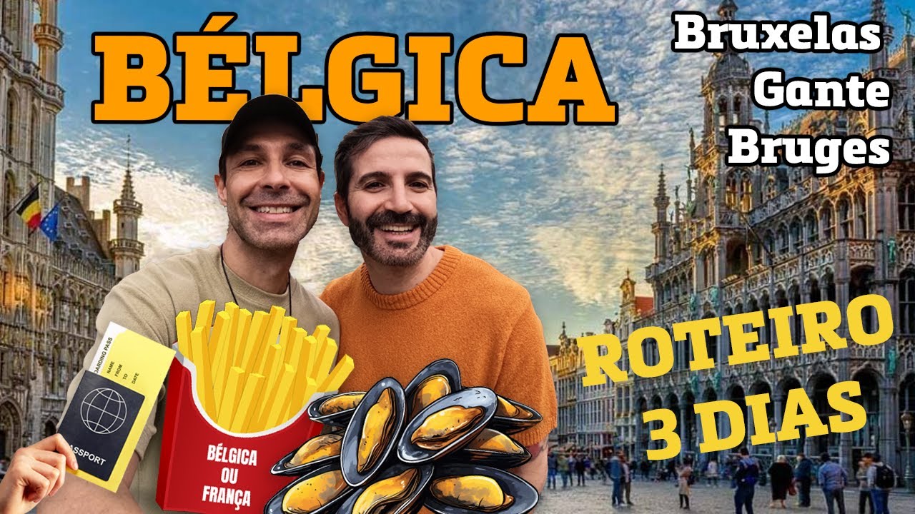 Roteiro de 3 dias na Bélgica!!