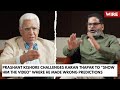 Prashant Kishore Challenges Karan Thapar to “Show Him the Video” Where He Made Wrong Predictions.