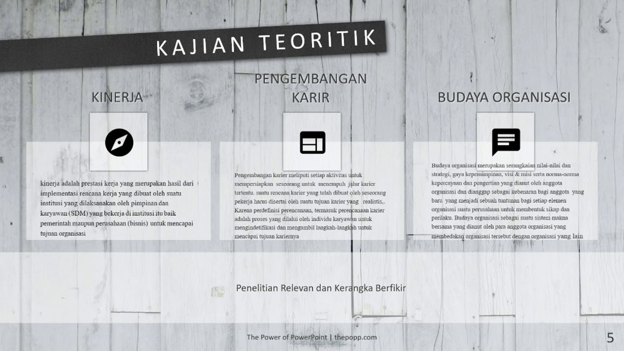 PENGARUH PENGEMBANGAN KARIR DAN BUDAYA ORGANISASI TERHADAP KINERJA PEGAWAI