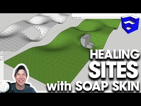 EDITING SITEWORK AND HEALING SKINS with Soap Skin and Bubble and Profile Builder