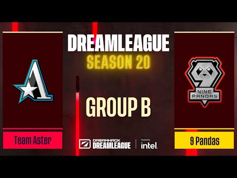 Dota2 - Team Aster vs 9 Pandas - Game 1 - DreamLeague Season 20 - Group B