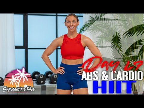 30 Minute Abs & Cardio HIIT Workout | Summertime Fine 2023 - Day 47