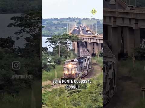 APARECIDA DO TABOADO: A maior ponte de 2 andares do Brasil! 🛣️🛤️ #AparecidaDoTaboado