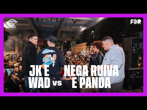 JK E WAD VS NEGA RUIVA E PANDA  (SEGUNDA FASE) - DUELO DE MCS - 14/06/2024
