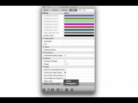 Max Tutorial: multislider Object (Part 4)