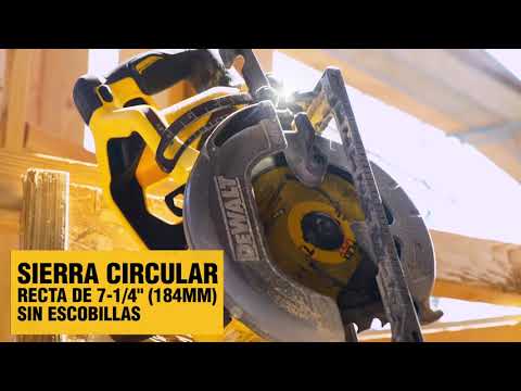 Sierra Circular Recta Inalámbrica DEWALT 60V Máx* DCS577