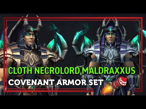 Cloth Necrolord Maldraxxus Covenant Armor Set - Shadowlands