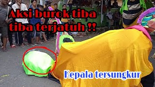 Download lagu Aksi Burok Tiba Tiba Terjatuh ❗ Goyang heboh mp3